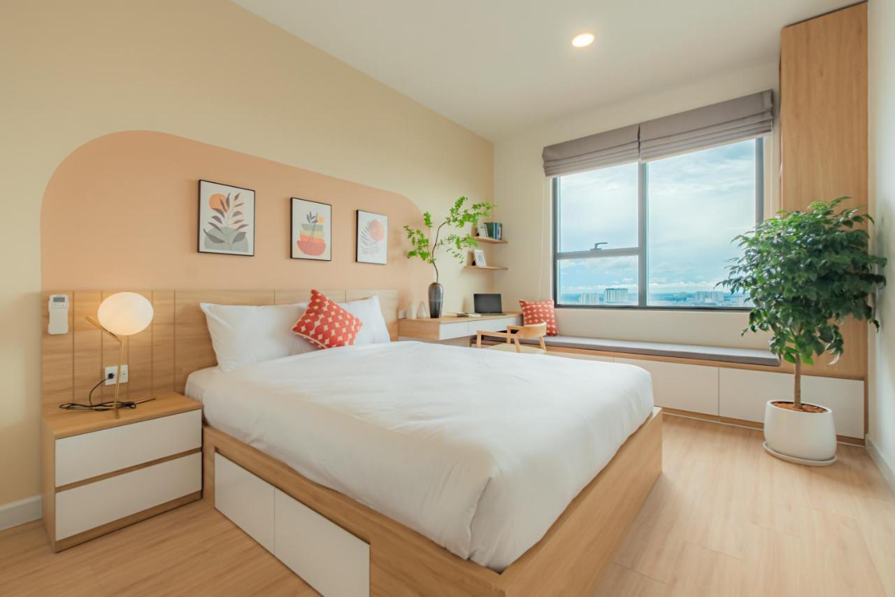 9Trip Stay In Soho Residence - Service Apartment Ho Chi Minh-staden Exteriör bild