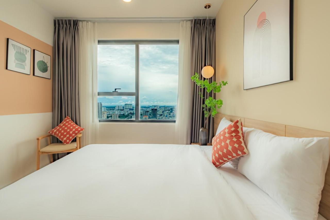9Trip Stay In Soho Residence - Service Apartment Ho Chi Minh-staden Exteriör bild