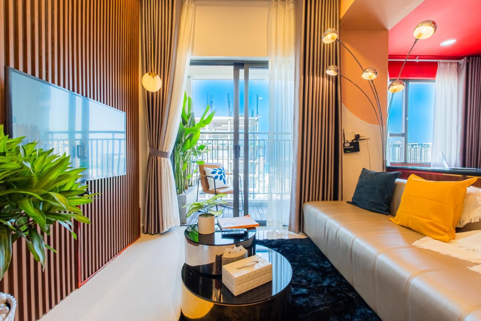 9Trip Stay In Soho Residence - Service Apartment Ho Chi Minh-staden Exteriör bild