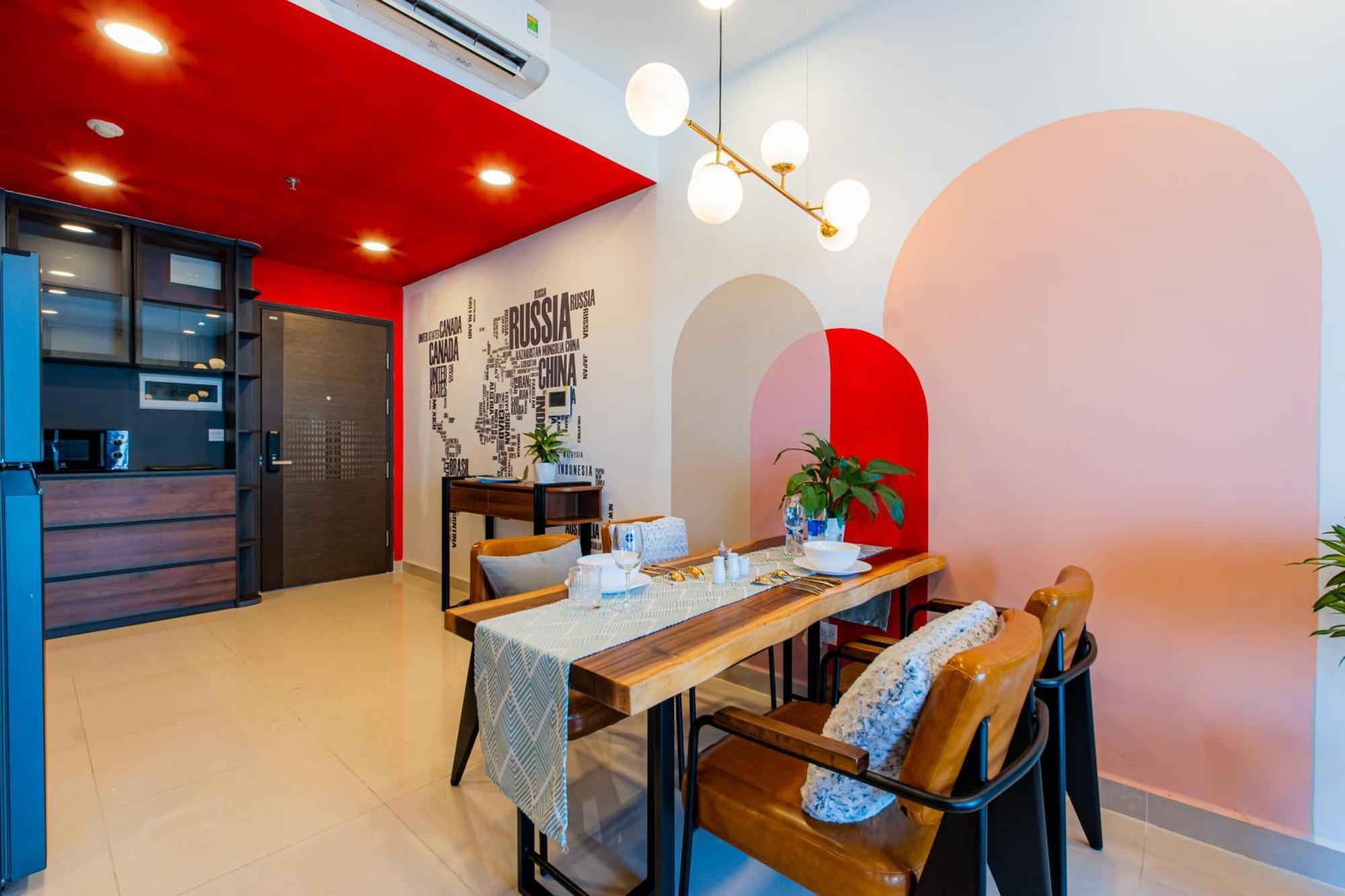 9Trip Stay In Soho Residence - Service Apartment Ho Chi Minh-staden Exteriör bild