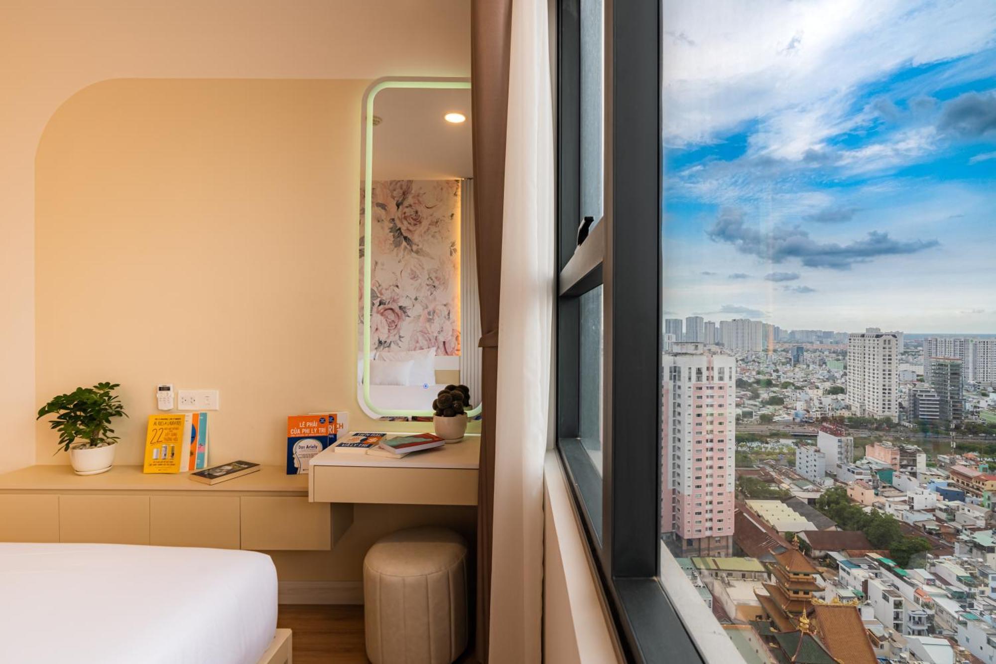 9Trip Stay In Soho Residence - Service Apartment Ho Chi Minh-staden Exteriör bild