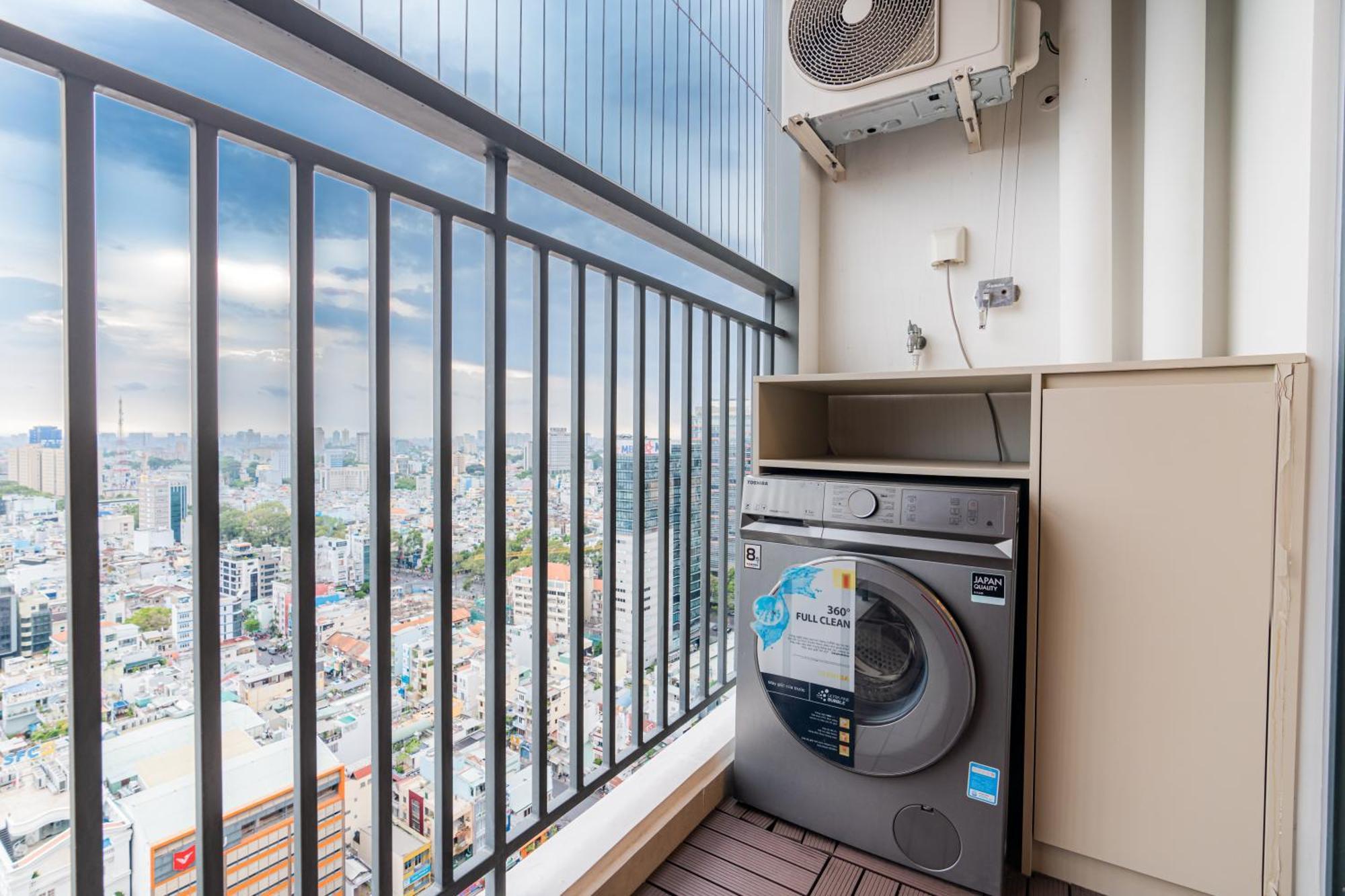 9Trip Stay In Soho Residence - Service Apartment Ho Chi Minh-staden Exteriör bild