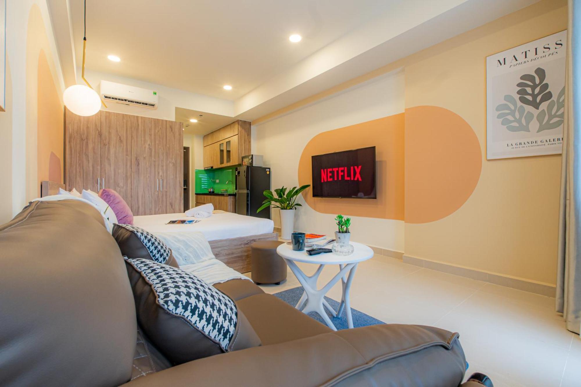 9Trip Stay In Soho Residence - Service Apartment Ho Chi Minh-staden Exteriör bild