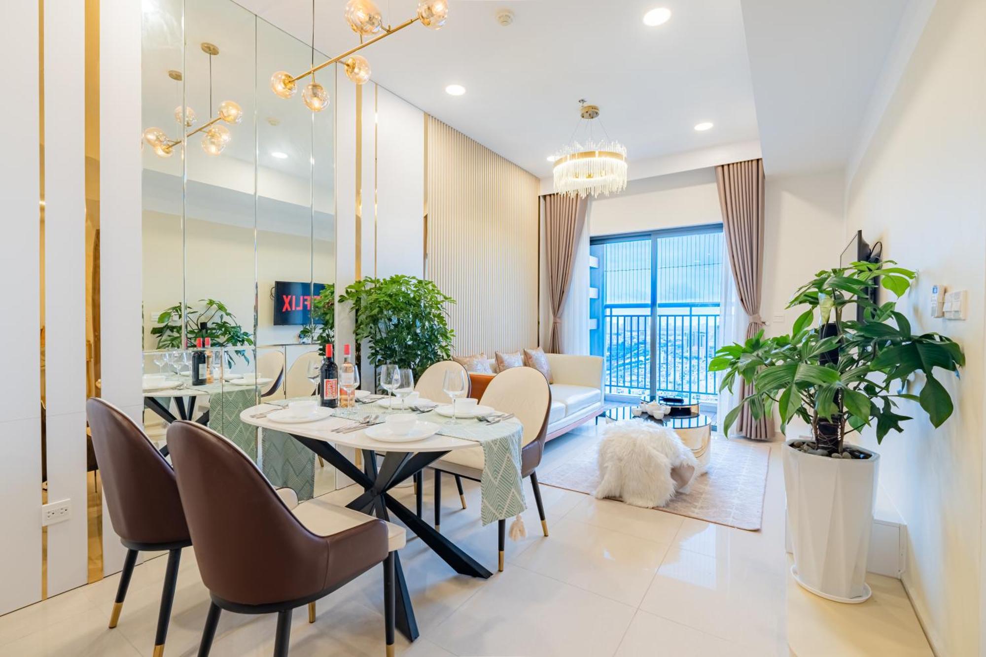 9Trip Stay In Soho Residence - Service Apartment Ho Chi Minh-staden Exteriör bild