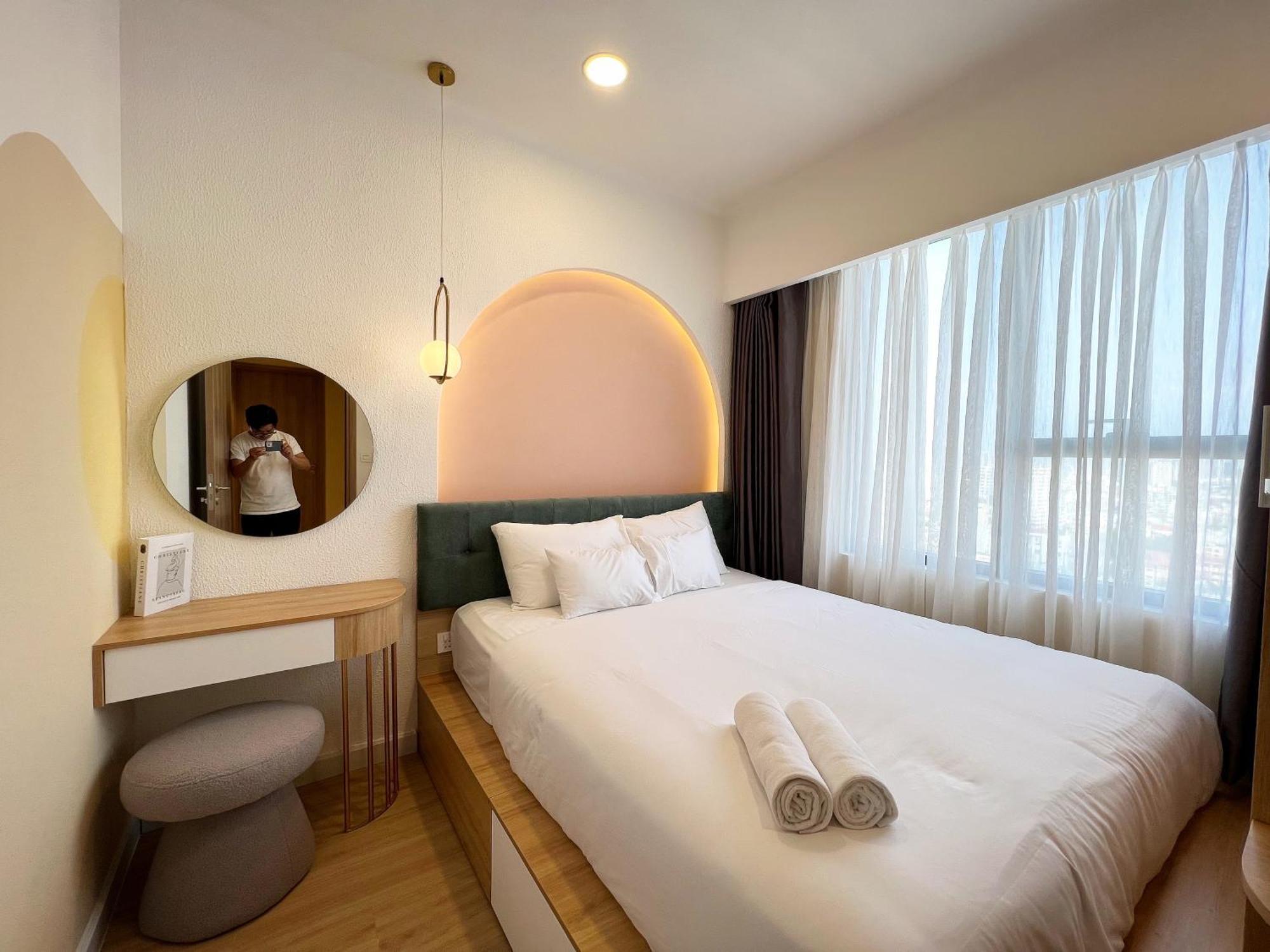 9Trip Stay In Soho Residence - Service Apartment Ho Chi Minh-staden Exteriör bild