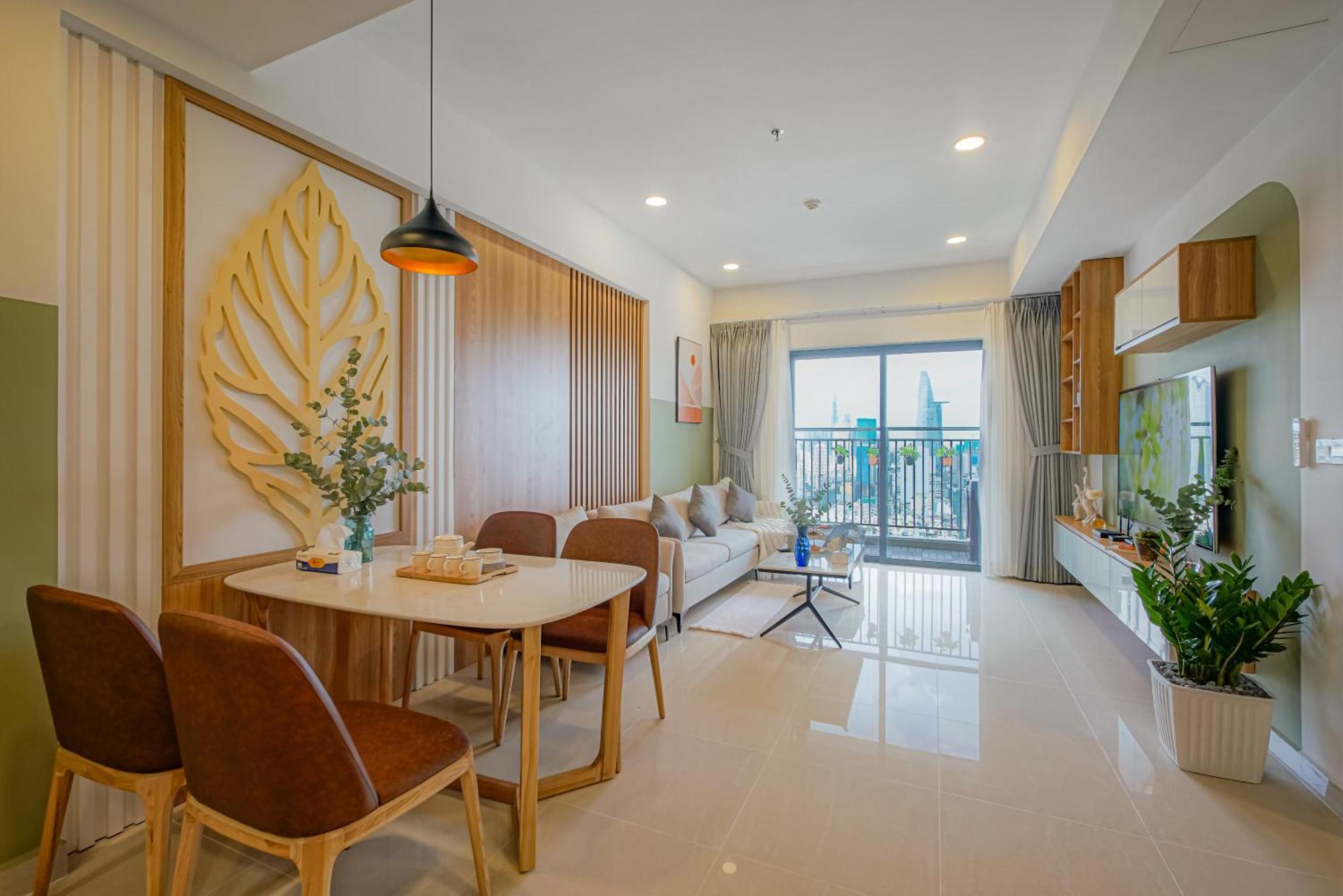 9Trip Stay In Soho Residence - Service Apartment Ho Chi Minh-staden Exteriör bild