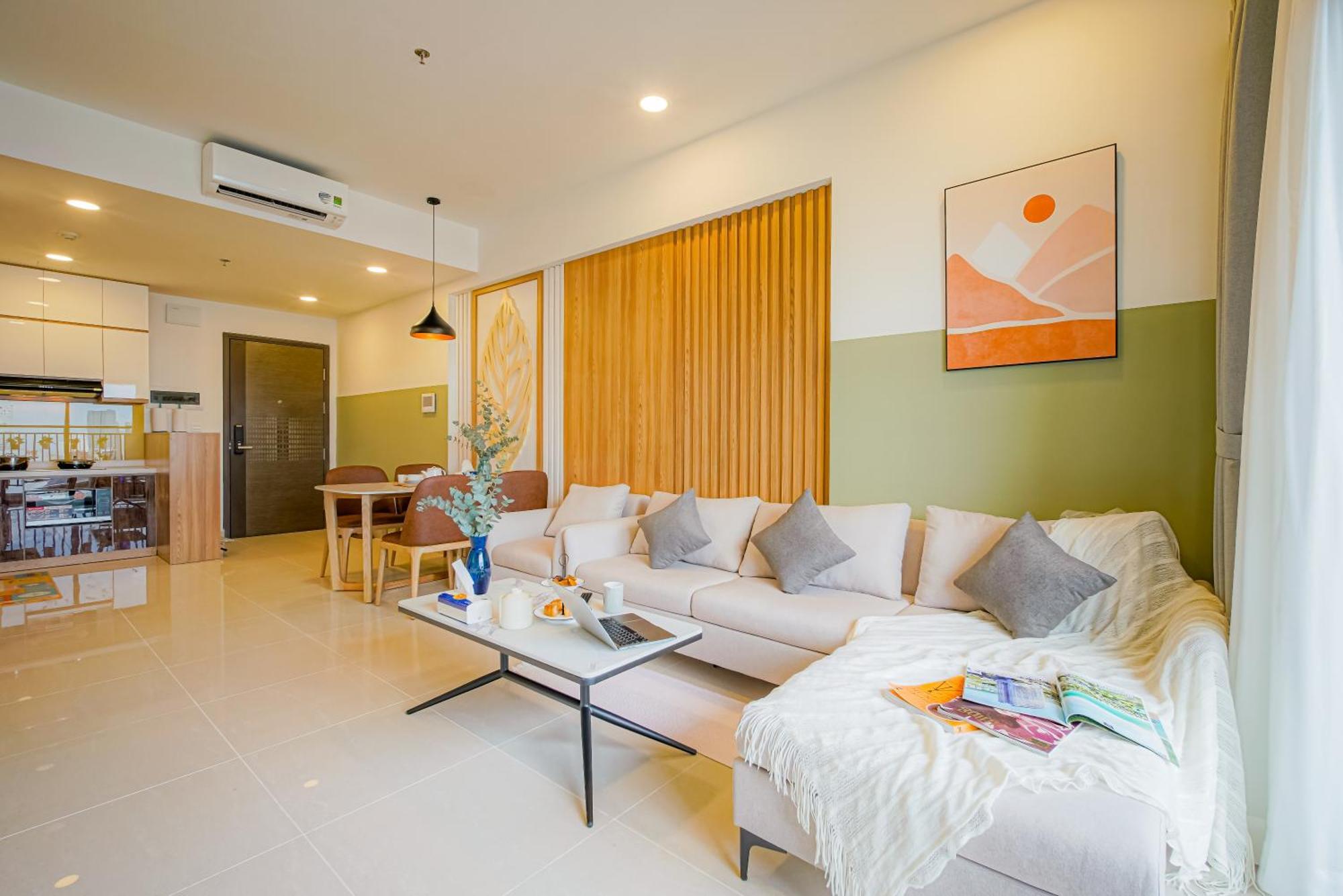 9Trip Stay In Soho Residence - Service Apartment Ho Chi Minh-staden Exteriör bild
