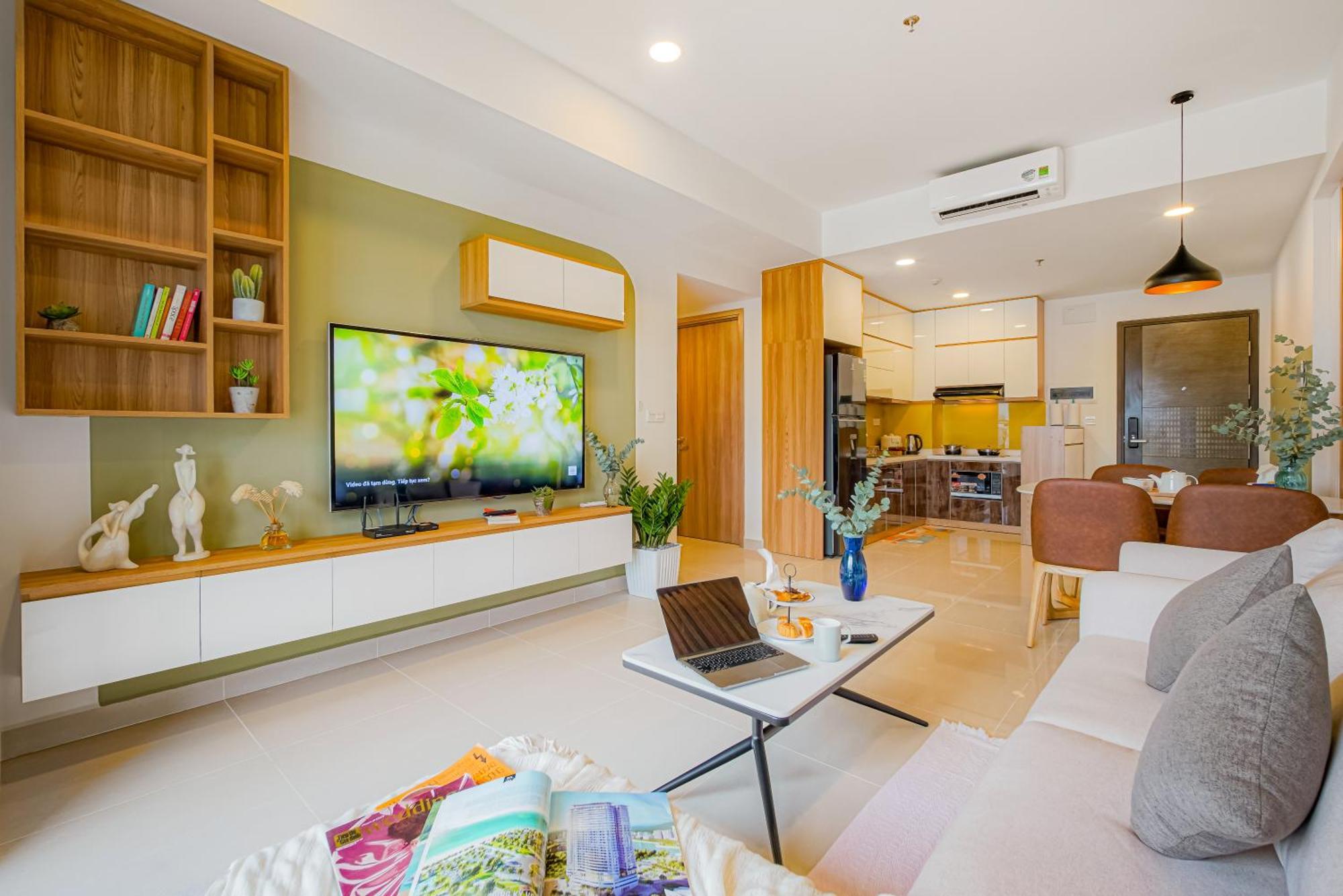 9Trip Stay In Soho Residence - Service Apartment Ho Chi Minh-staden Exteriör bild
