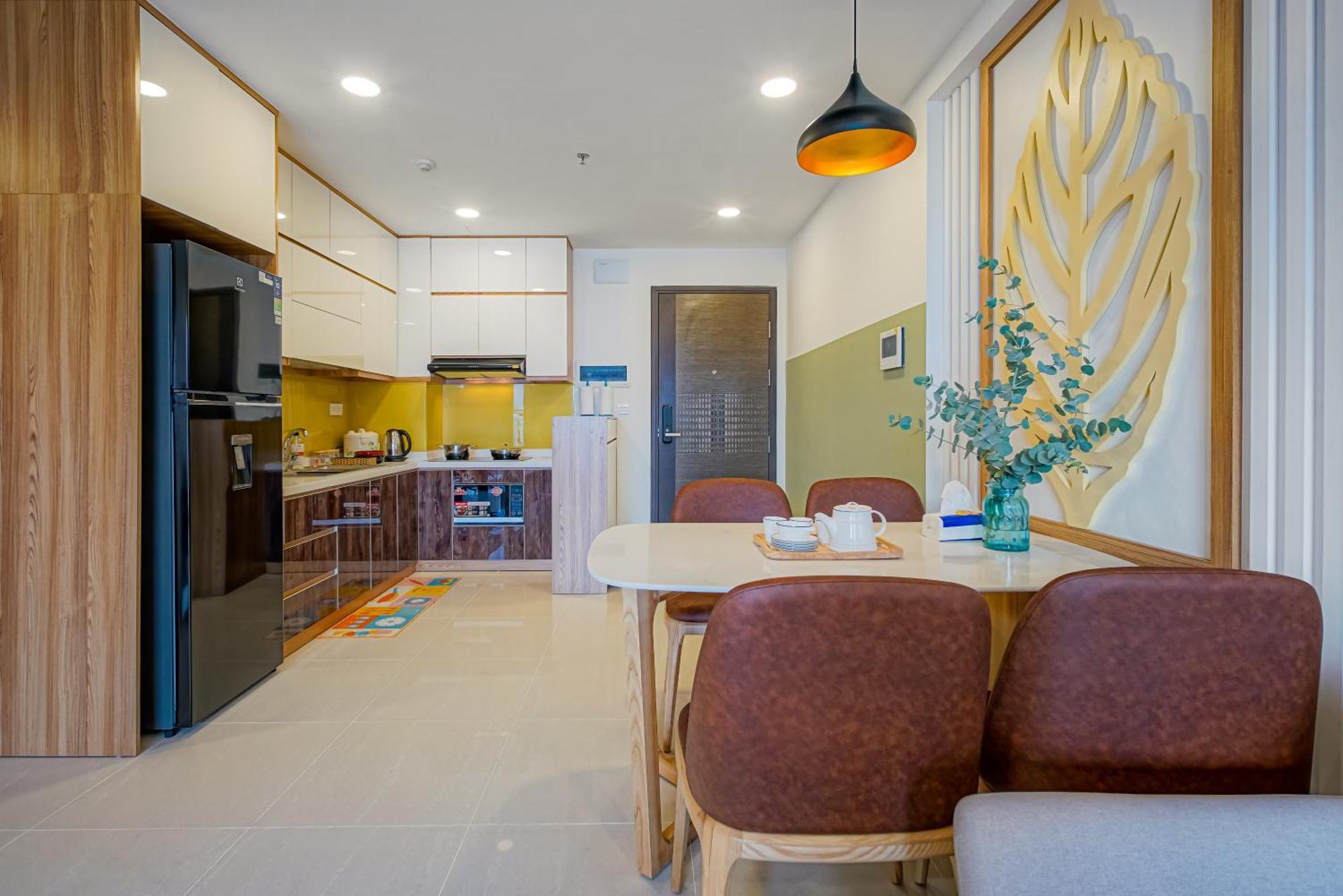 9Trip Stay In Soho Residence - Service Apartment Ho Chi Minh-staden Exteriör bild