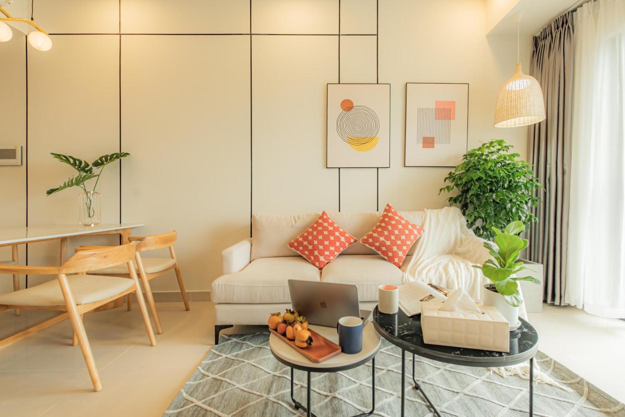 9Trip Stay In Soho Residence - Service Apartment Ho Chi Minh-staden Exteriör bild